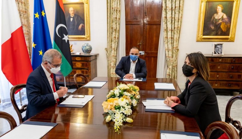 وزيرة الخارجية تبحث مع نظيرها المالطي مستجدات الملف الليبي